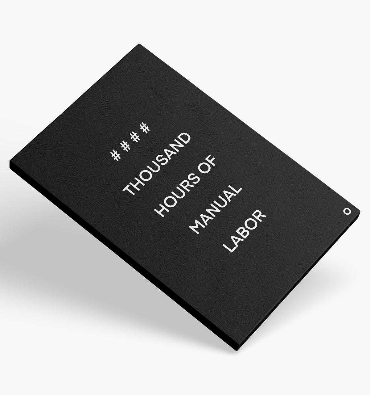Cost of - Canvas - Thousand Hours - Black - Image 2