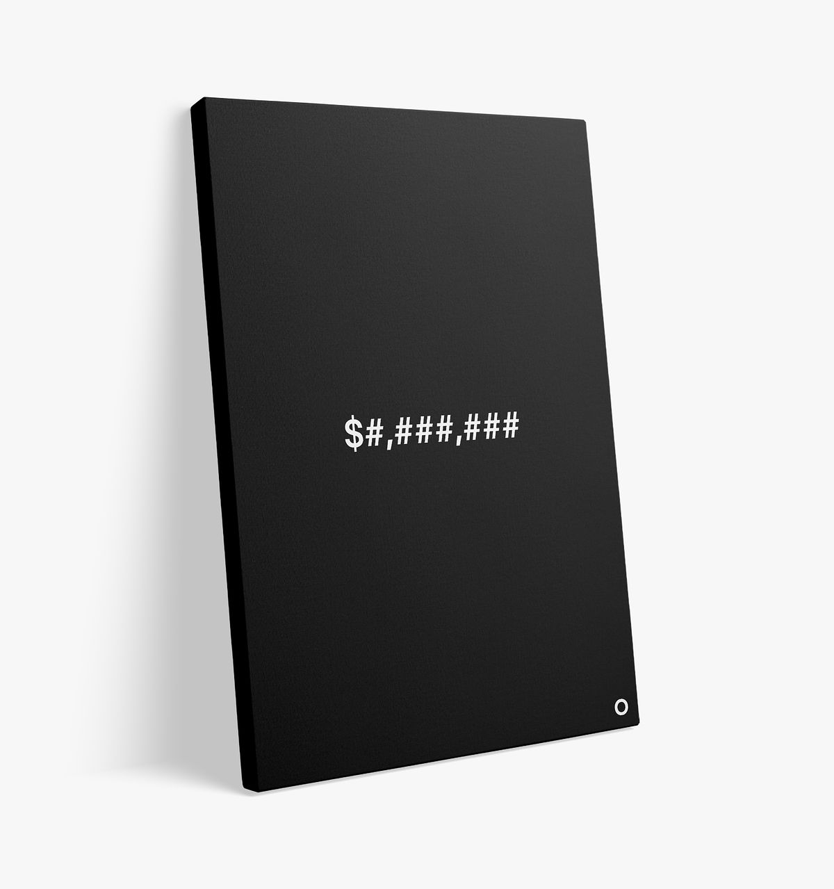 Price Up Front - Canvas - $Custom - Black - Image 2